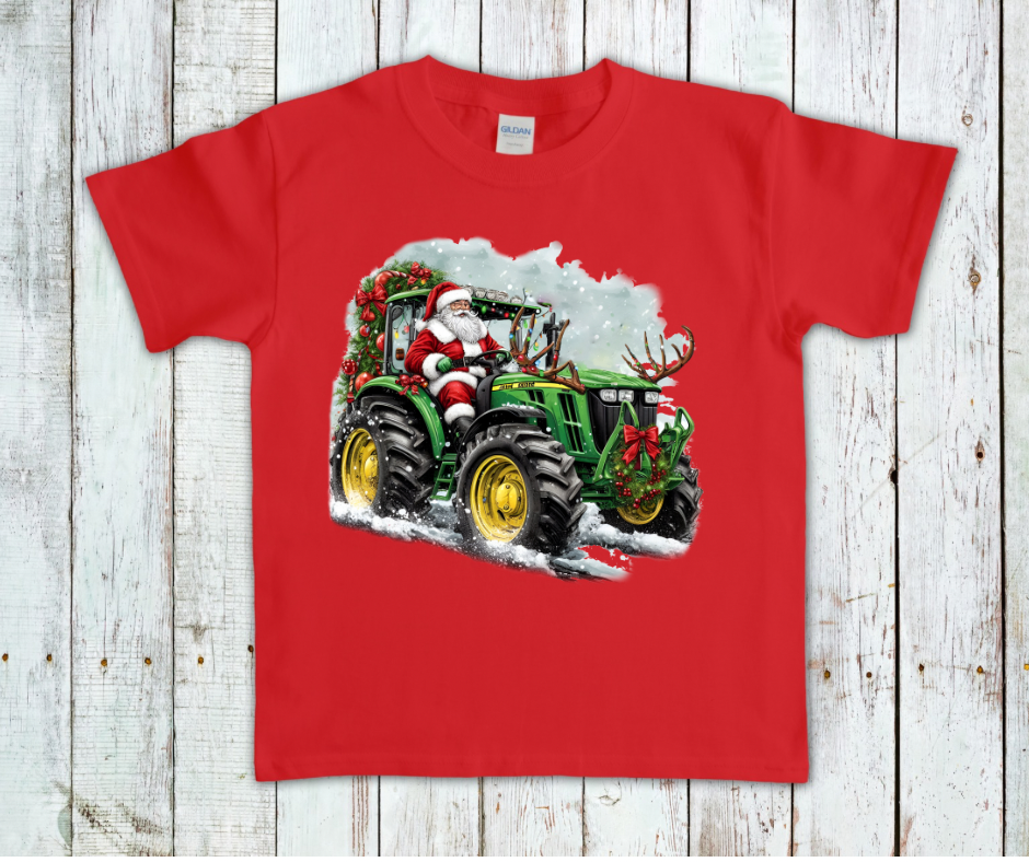Christmas Tractor