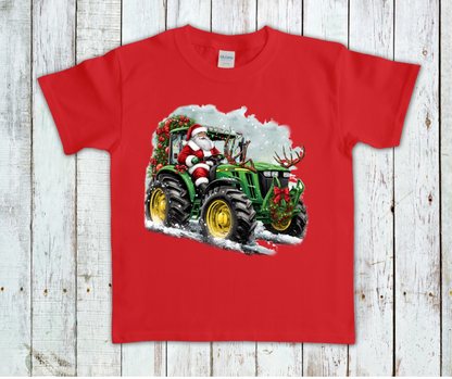 Christmas Tractor