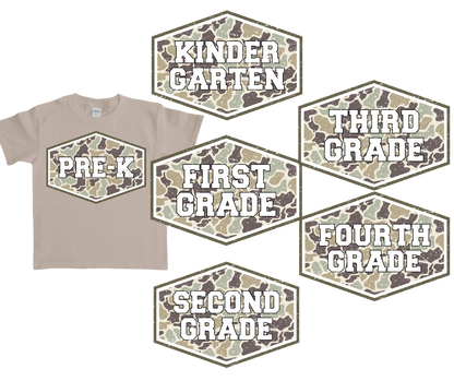 Grade School Camo