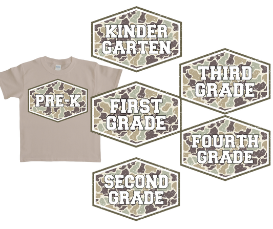 Grade School Camo