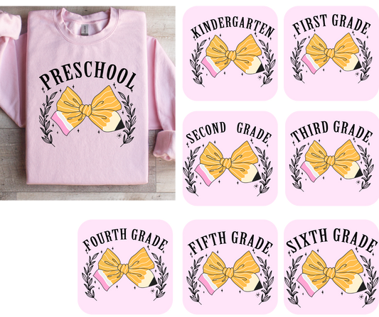Grade School Pencil Bow