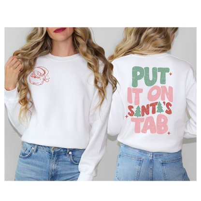 Put it On Santa’s Tab