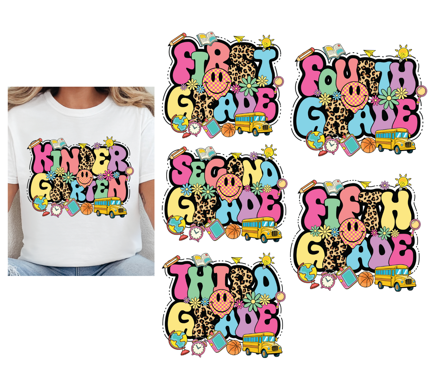 Grade School Groovy Leopard