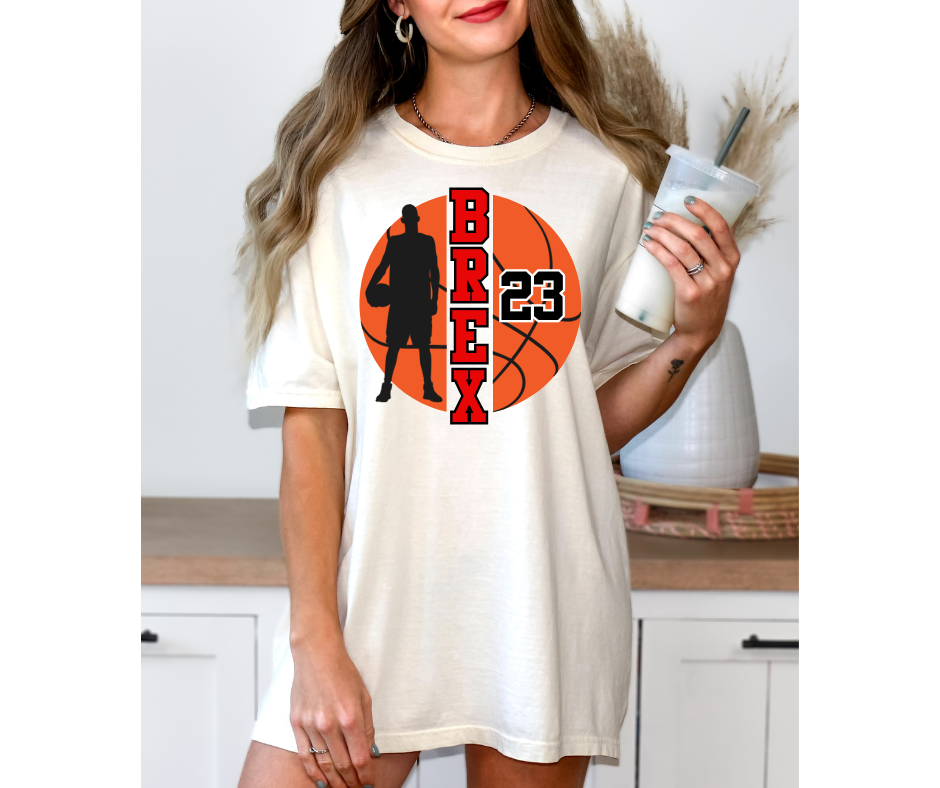 Basketball Player Boy (Personalized)