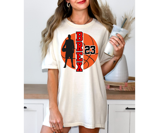 Basketball Player Boy (Personalized)