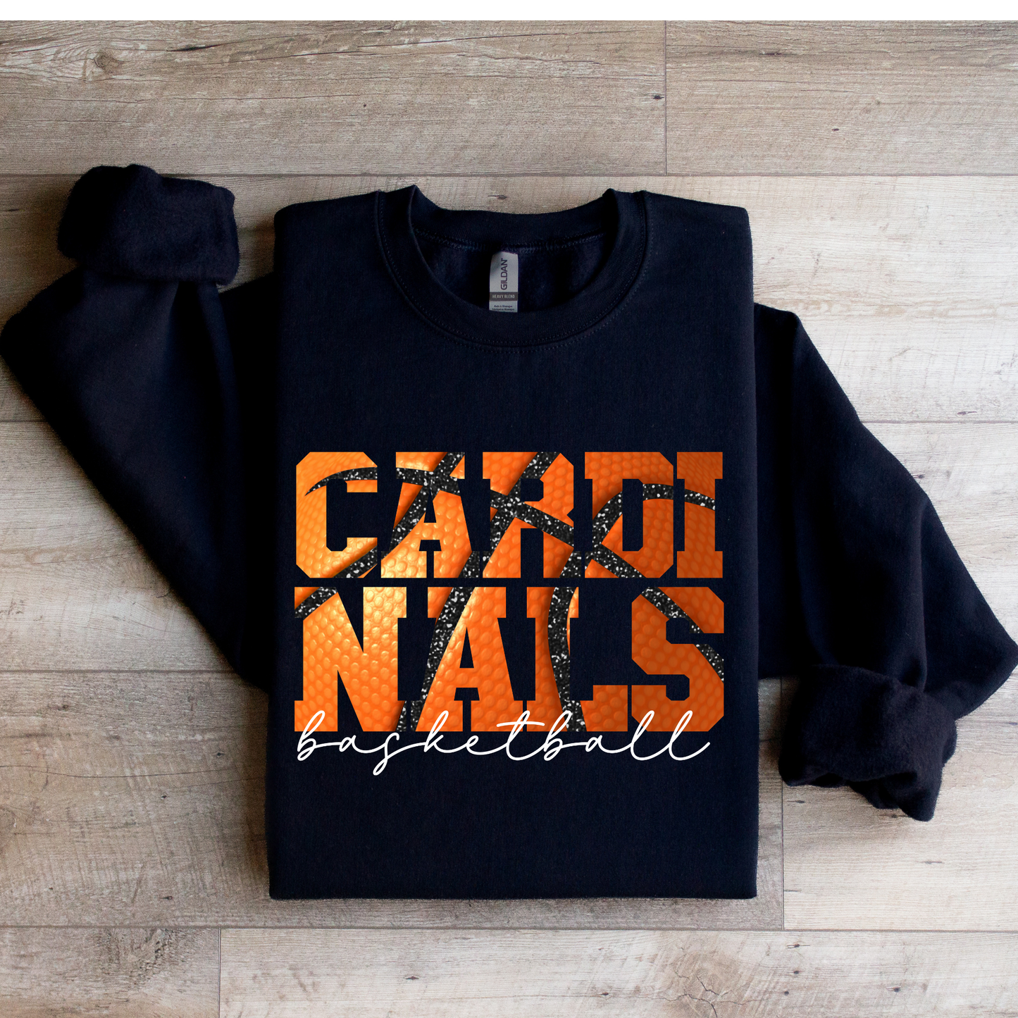 Cardinal Basketball (white font)