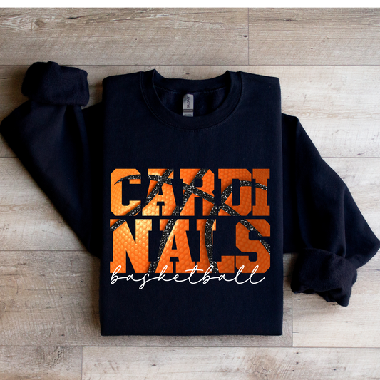 Cardinal Basketball (white font)