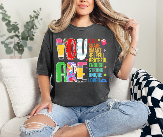 YOU ARE