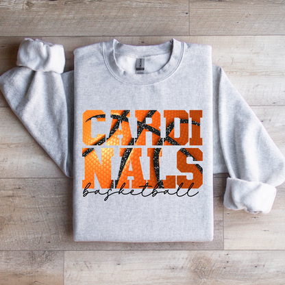 Cardinal Basketball (Black Font)