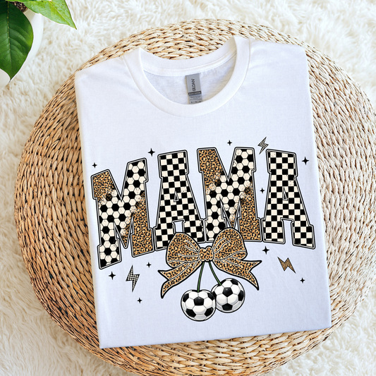 Mama Soccer with Cherries