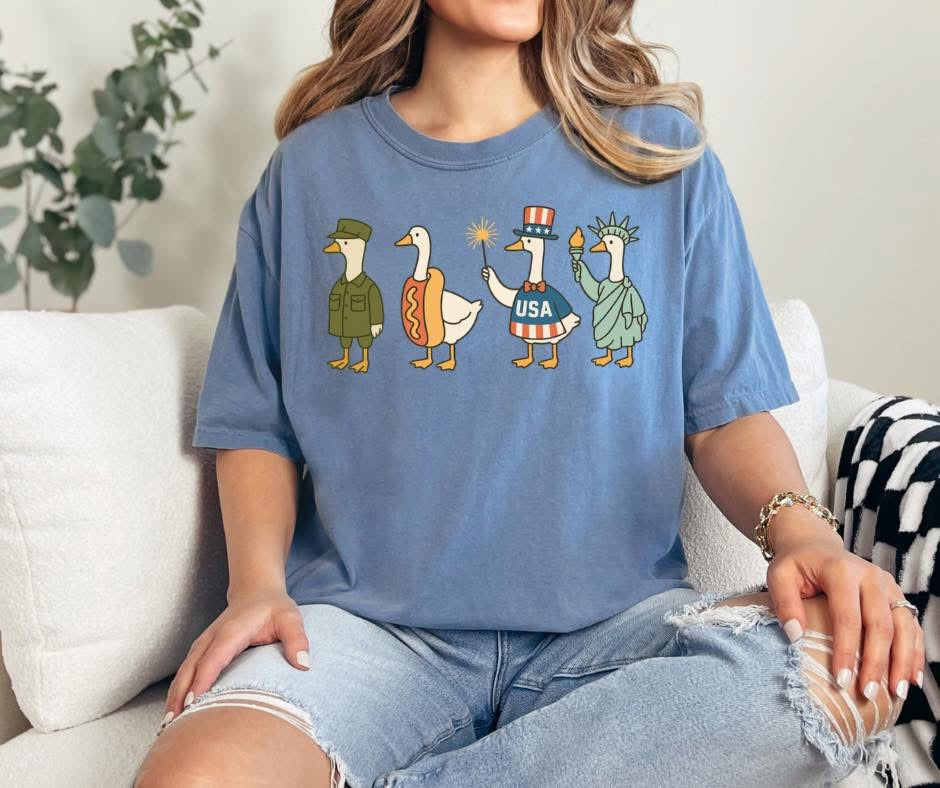 Patriotic Goose