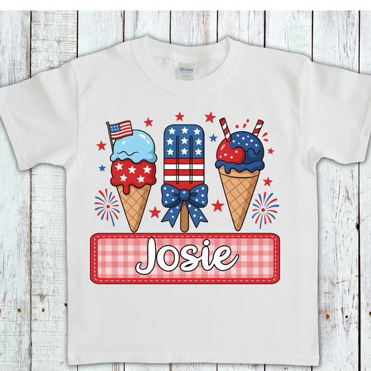 Preppy Popsicle (personalized)
