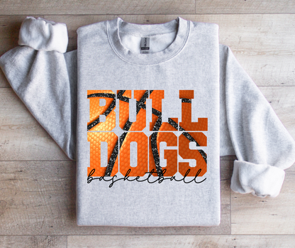 Bulldogs Basketball (Black Font)