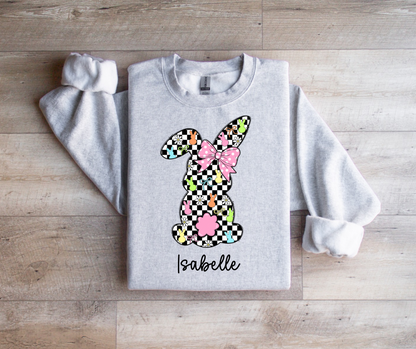 Personalized Bunny, Girl (CUSTOM)