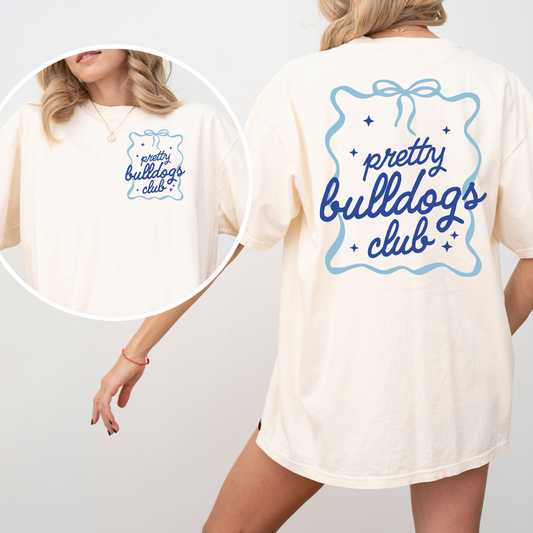 Pretty Bulldogs Club (blue) CUSTOM