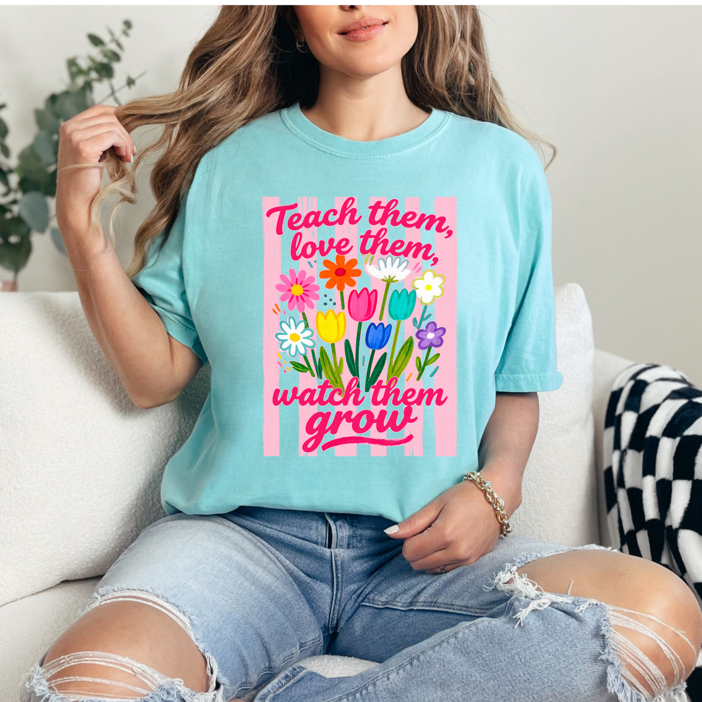 Teach Them, Love Them (pink)