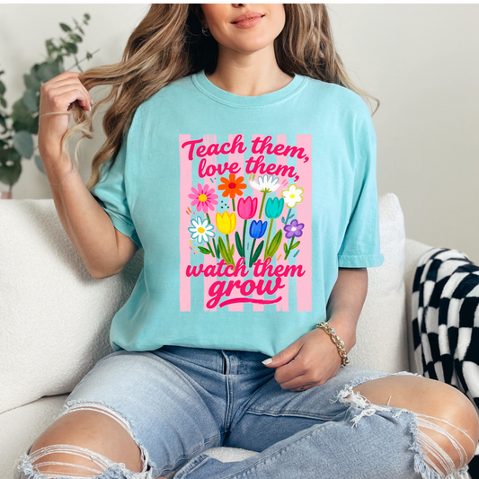 Teach Them, Love Them (pink)