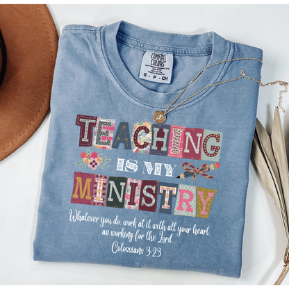 Teaching is my Ministry