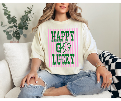 Happy Go Lucky Pink