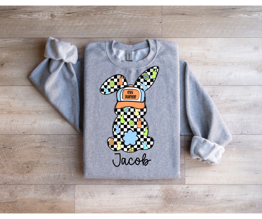 Personalized Bunny, Boy (CUSTOM)