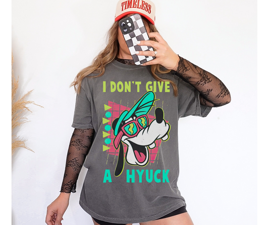 I don’t give a…