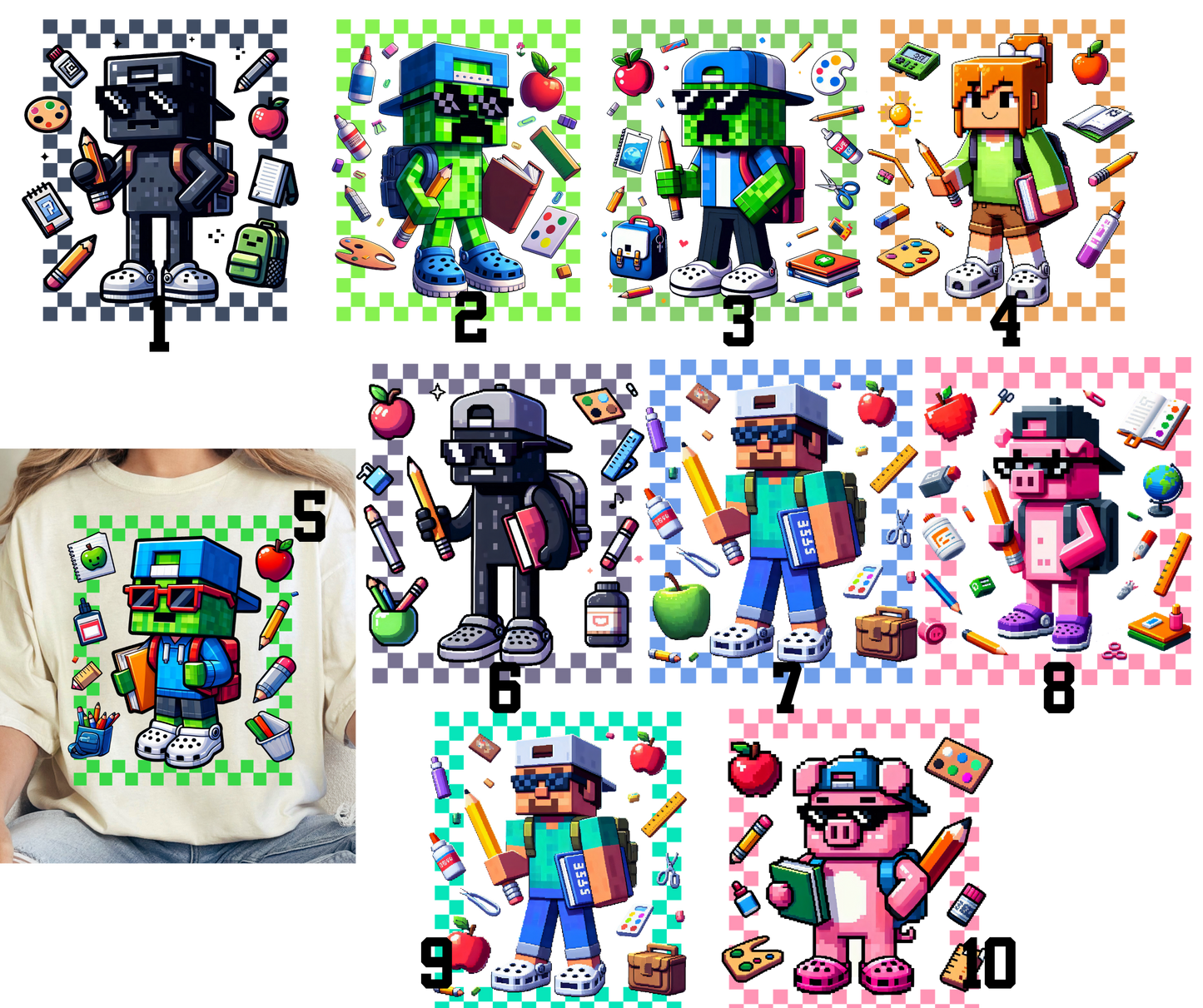 Minecraft Schoolers